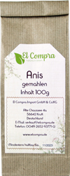 Anis gemahlen 100g